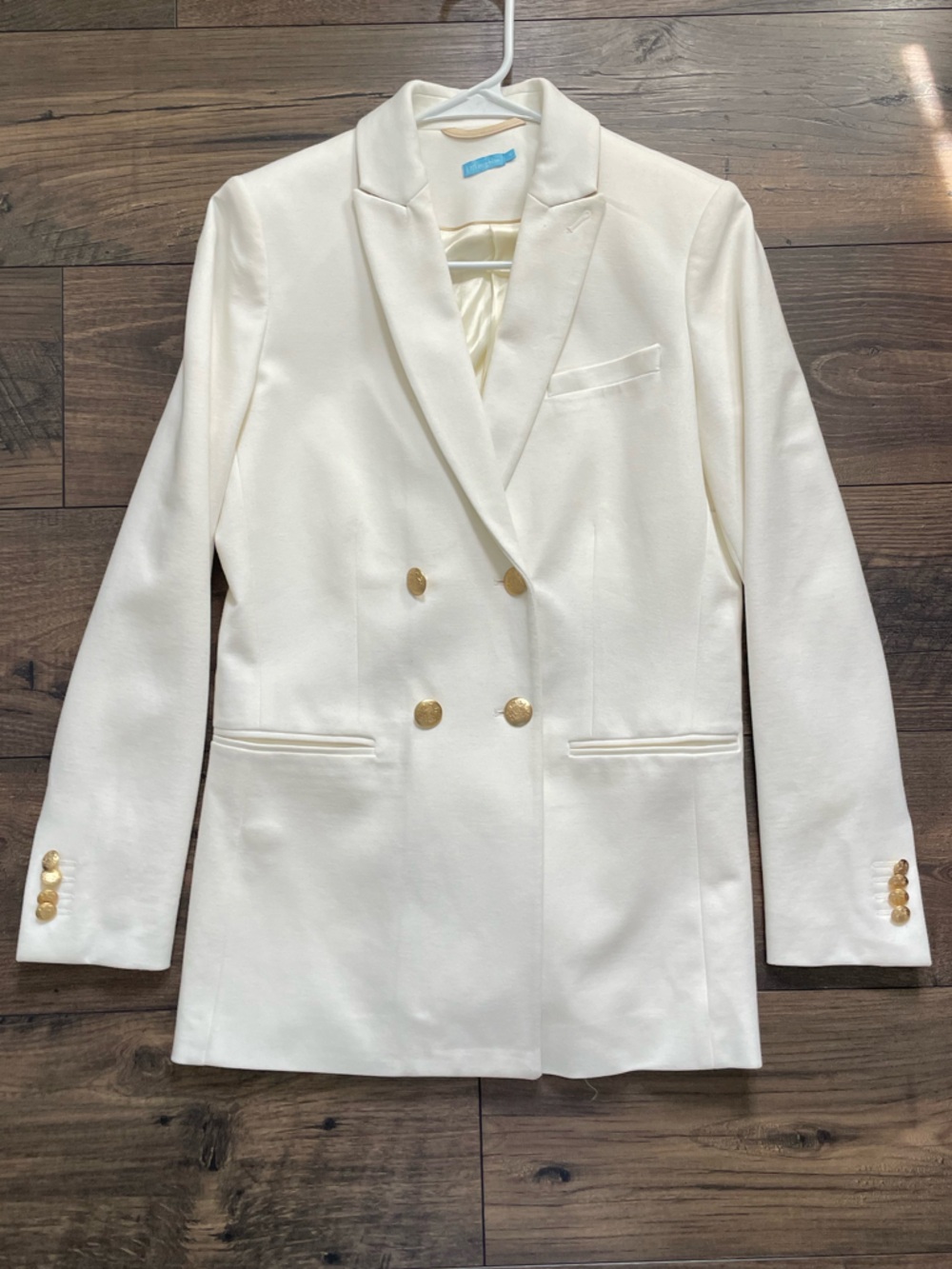 J Mclaughlin Cream Blazer 0